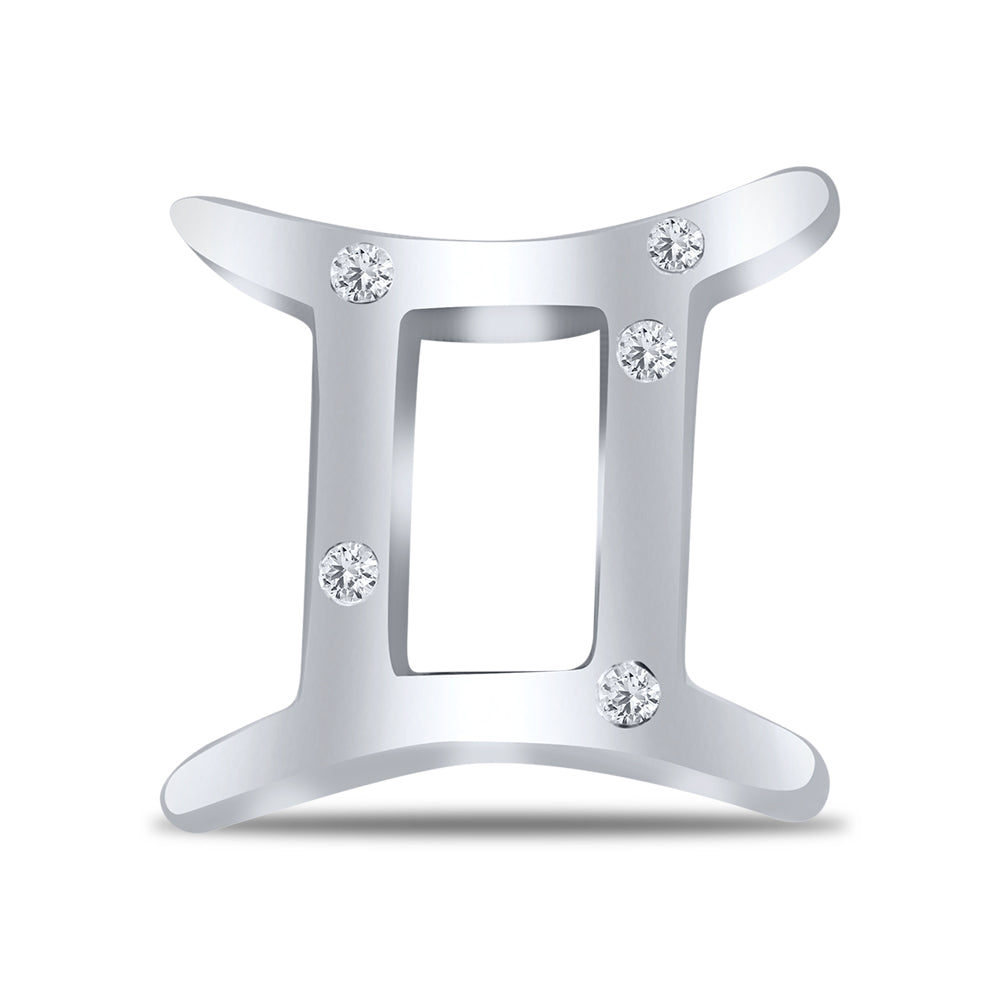 Dainty Gemini Zodiac Pendant