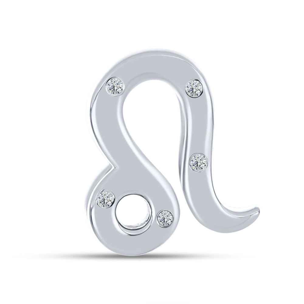 Dainty Leo Zodiac Charm Pendant