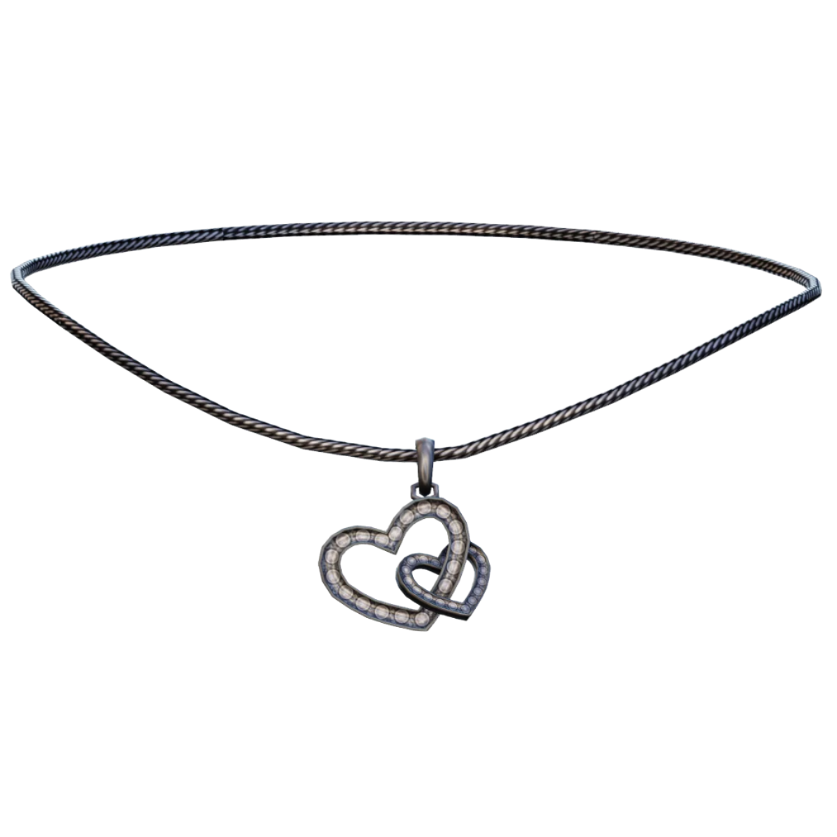 Spell Duo Hearts Pendant