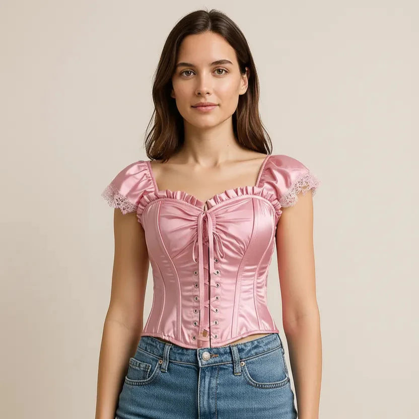 Glam Girls Pink Queen Corset
