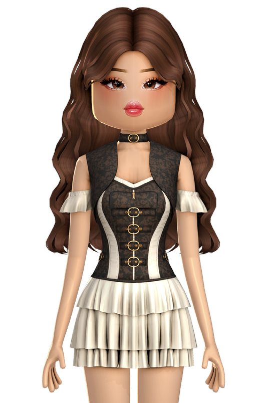 Steampunk Corset with Jacket & Skirt