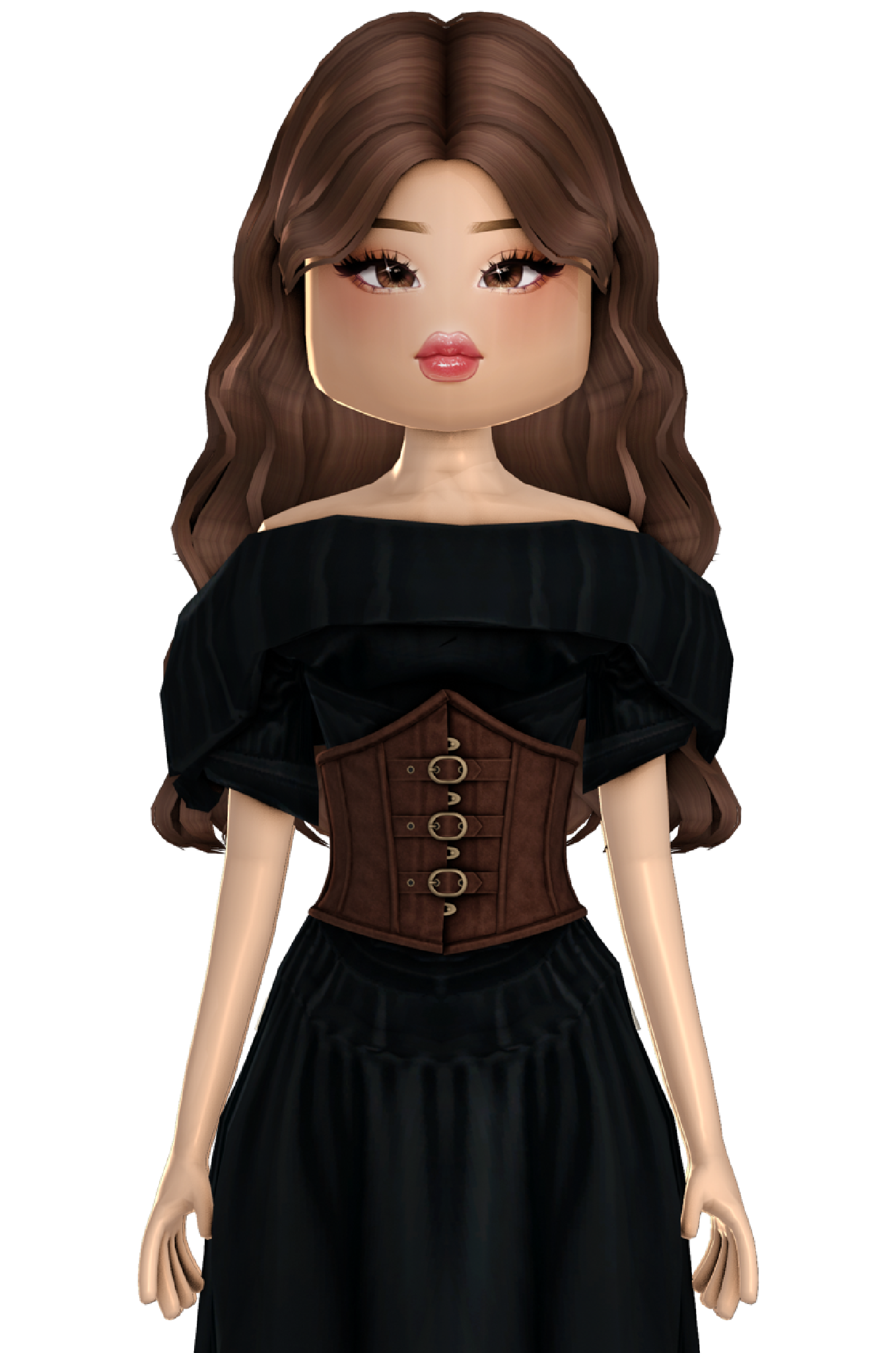 The Rebel Faux Leather Corset Belt