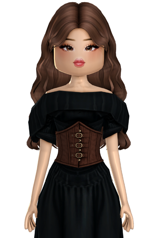 The Rebel Faux Leather Corset Belt