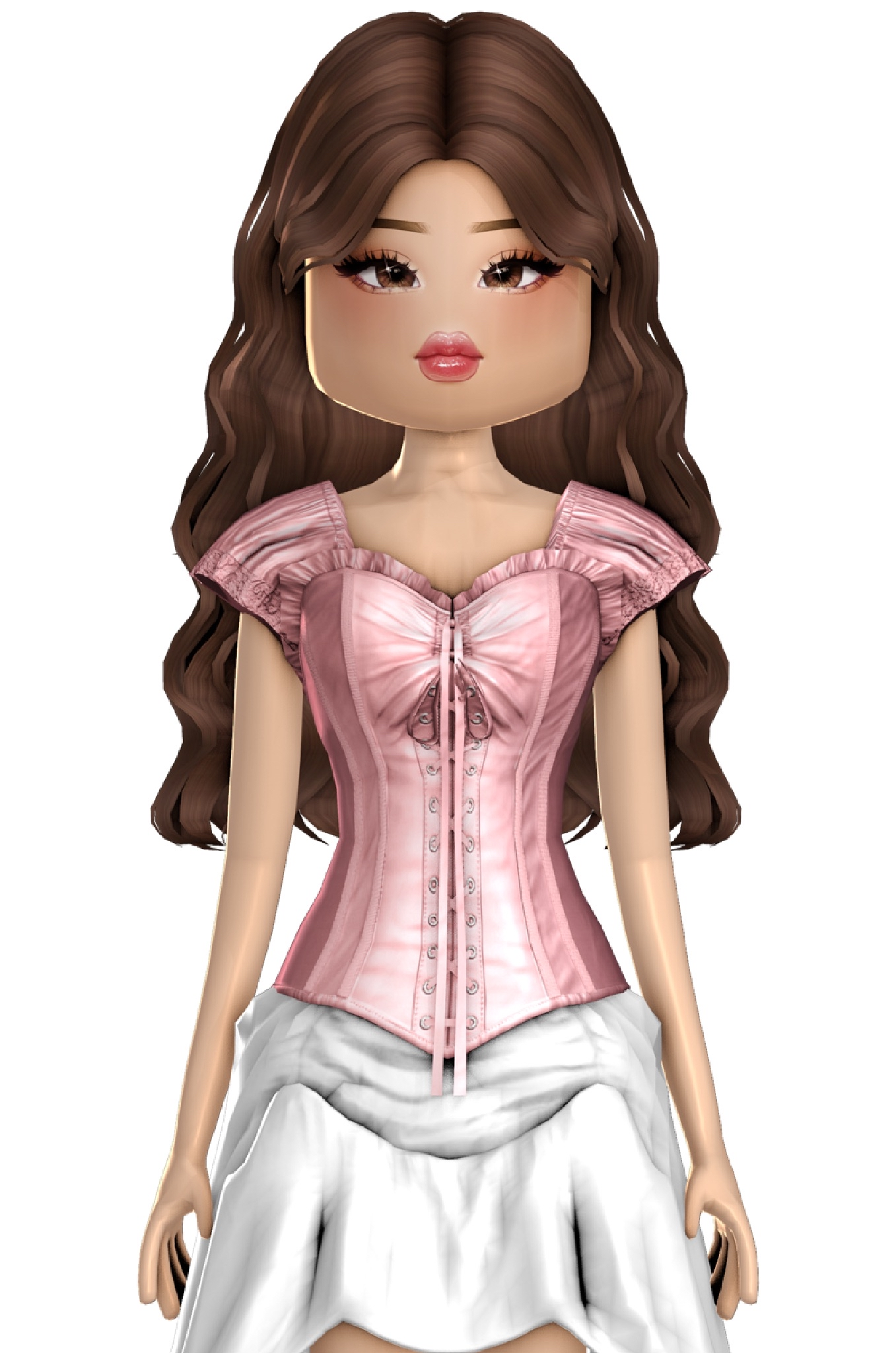 Glam Girls Pink Queen Corset