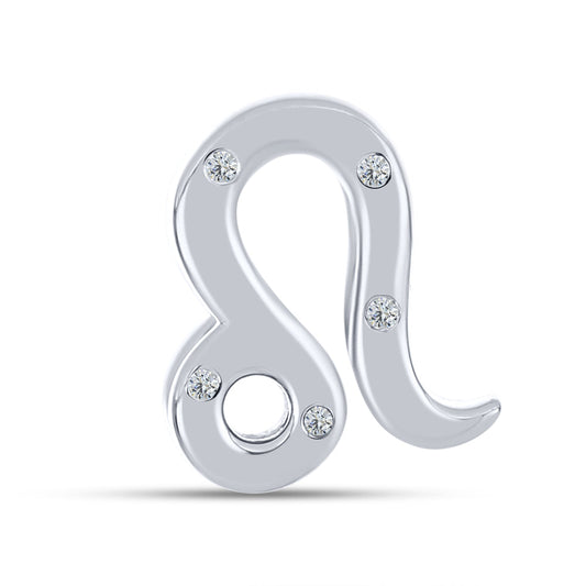 Dainty Leo Zodiac Charm Pendant