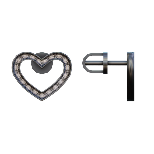 Spell Glint Hearts Studs